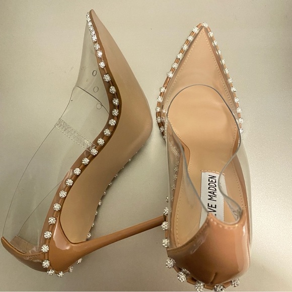 NWOB Steve Madden Vyper Vinyl Stiletto Heels - Size 8.5 - Picture 13 of 16